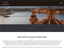 Tablet Screenshot of lexcalleja.com